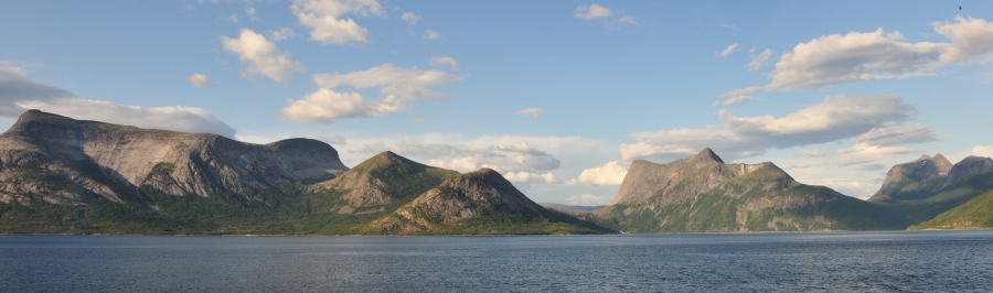 Auf der Fähre Bognes-Skarberget