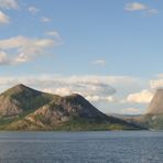 Auf der Fähre Bognes-Skarberget