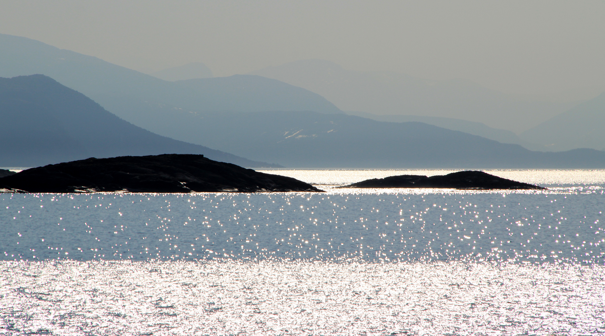 Auf der Fähre von Bognes nach Lödingen / Norwegen