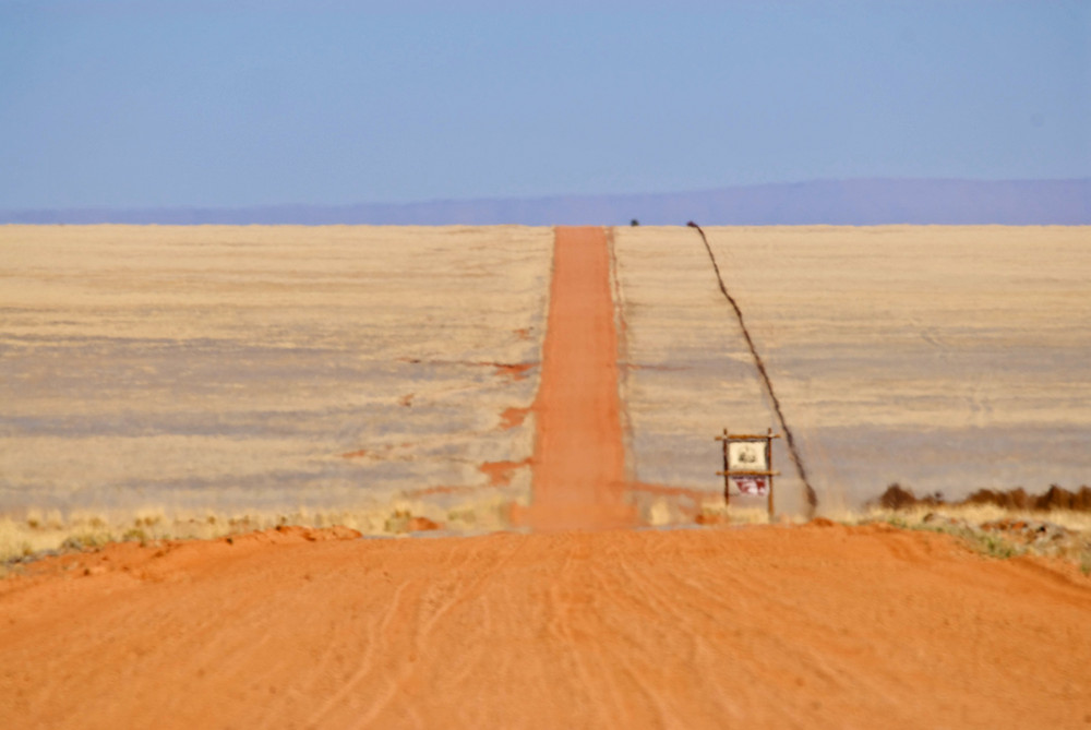 auf der fahrt durch die tirasberge in namibia