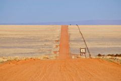 auf der fahrt durch die tirasberge in namibia