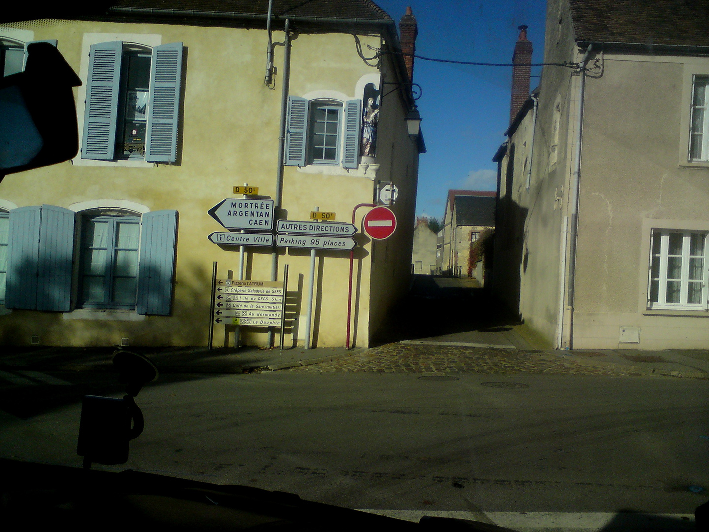 Auf der Fahrt nach Argentan