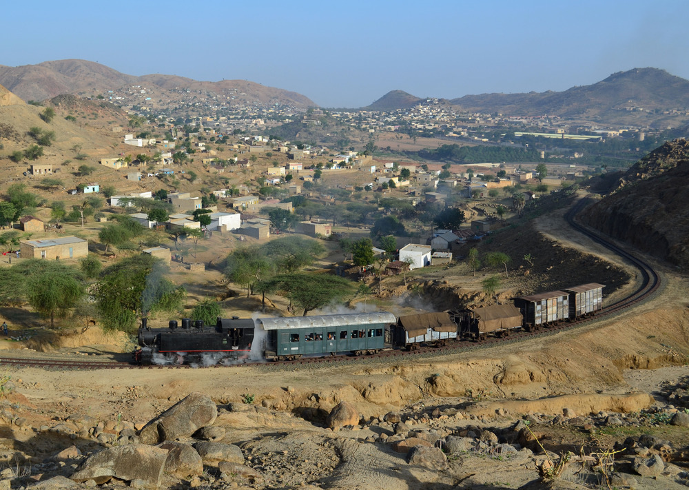 Auf der Fahrt nach Asmara