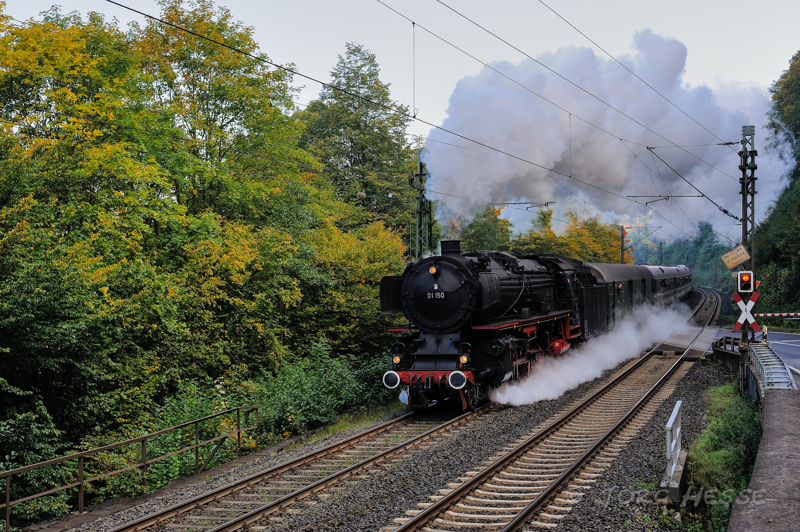 Auf der Fahrt nach Weimar