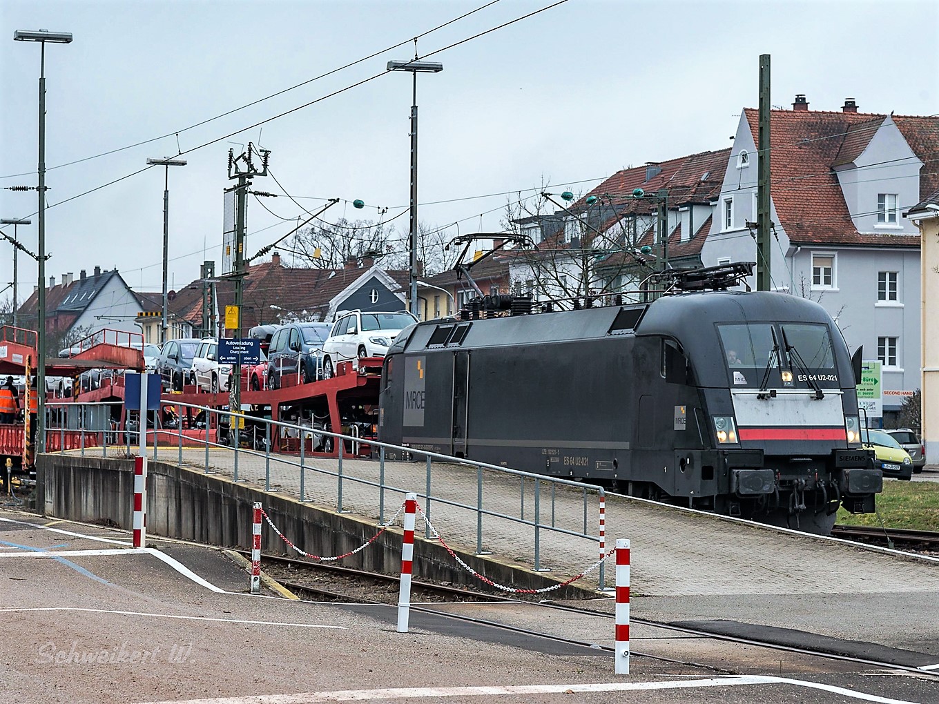 Auf der Fahrt von