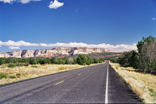 Auf der Fahrt zum Grand Canyon