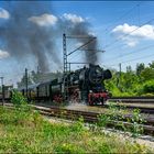 Auf der Fahrt zum Nördlinger Bahnhofsfest