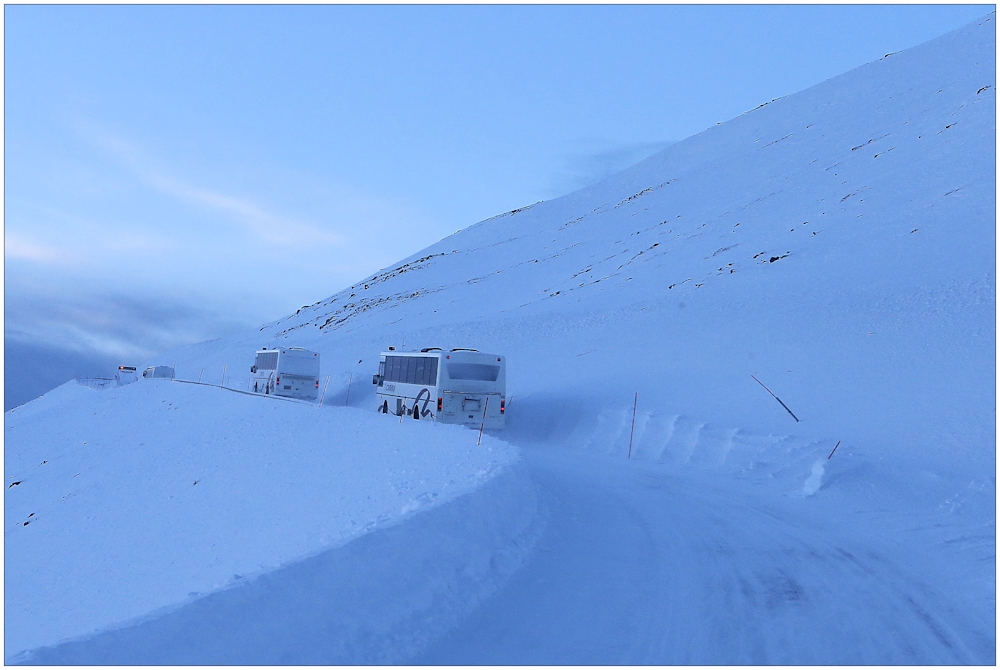 Auf der Fahrt zum Nordkapp