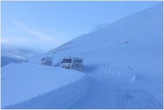 Auf der Fahrt zum Nordkapp