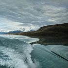 Auf der Fahrt zum Upsala-Gletscher in Patagonien