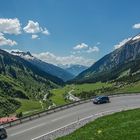 Auf der Fahrt zur Arlbergpashöhe