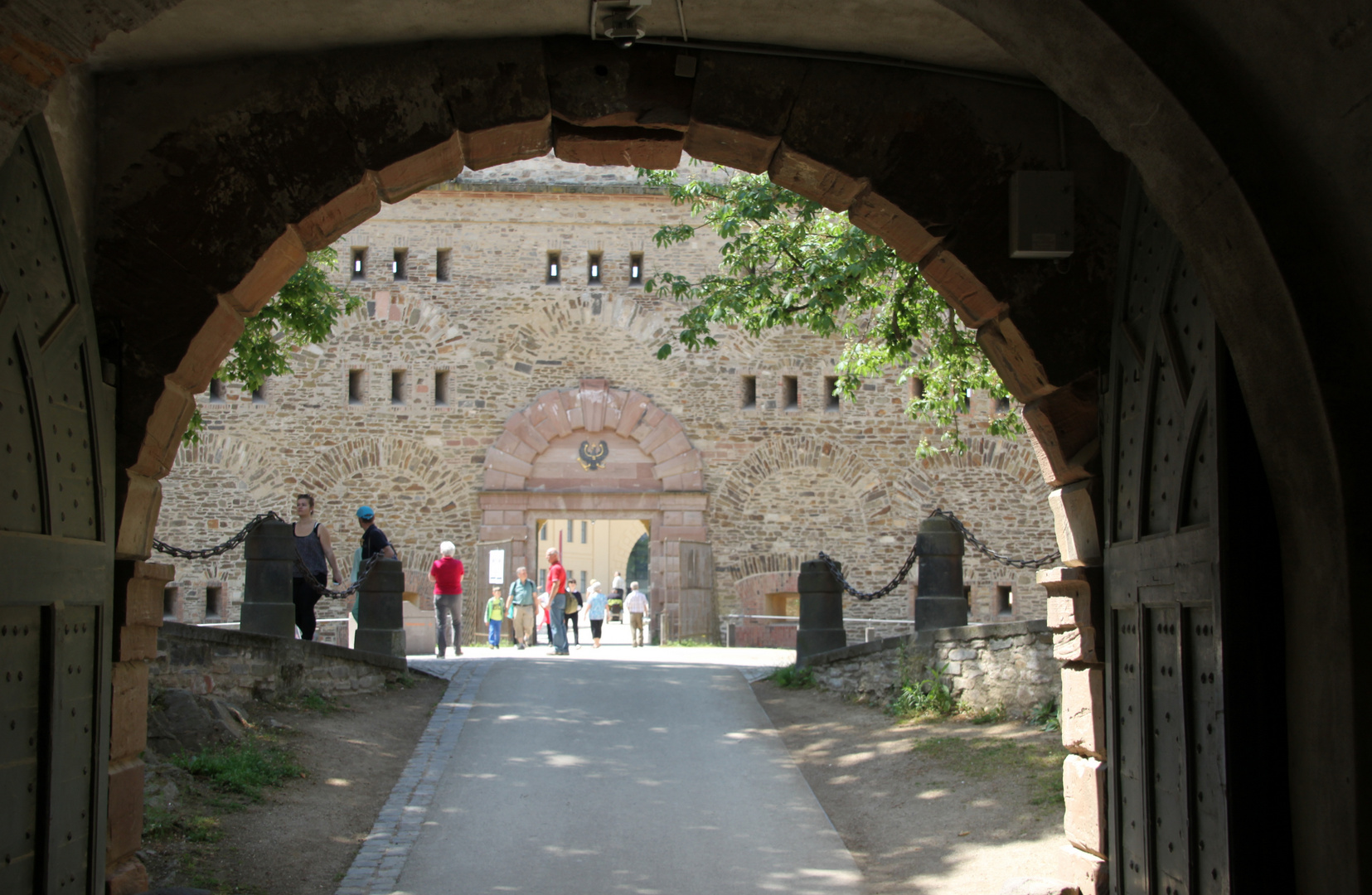 Auf der Festung Ehrenbreitstein