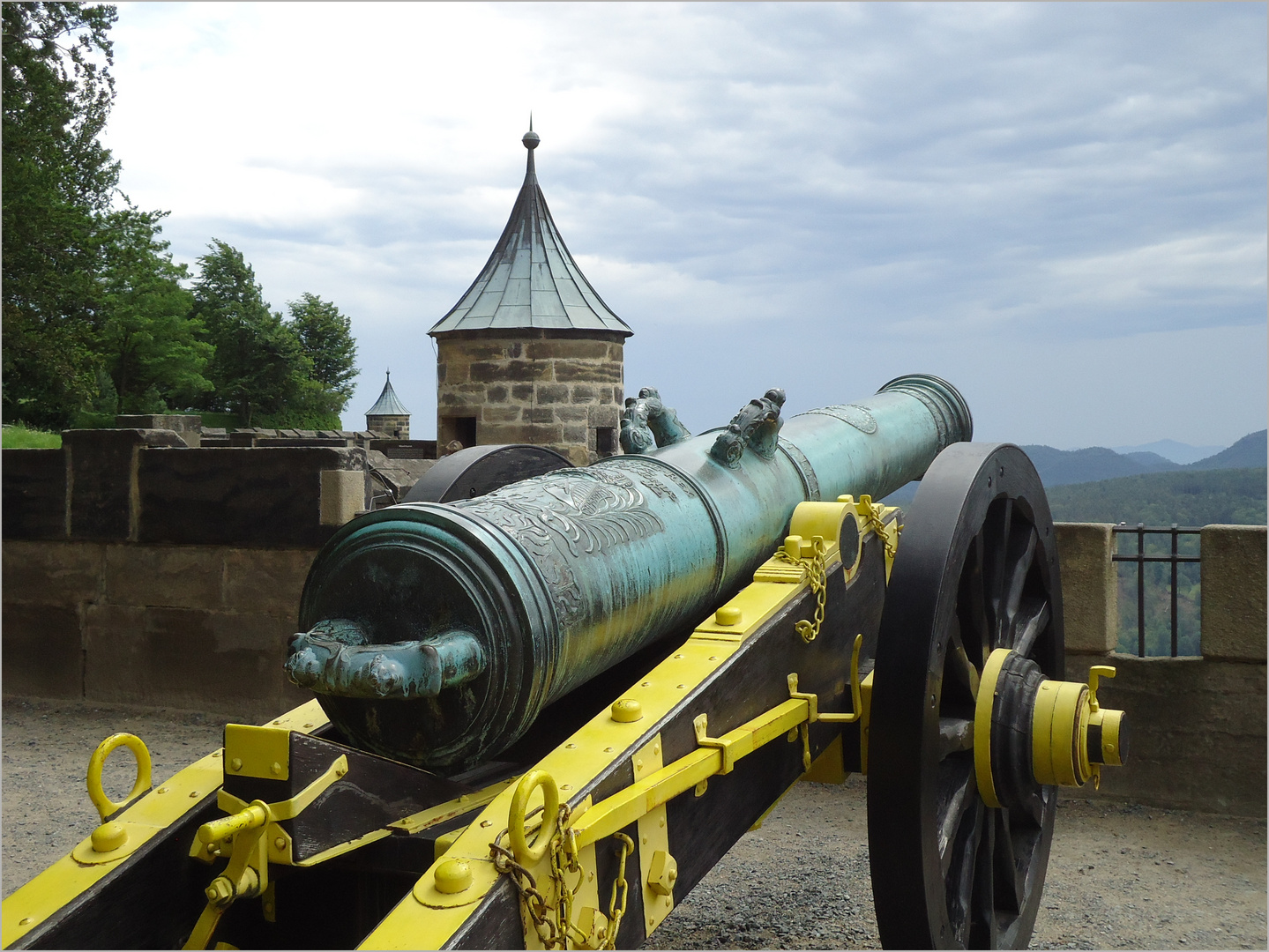 Auf der Festung Königstein