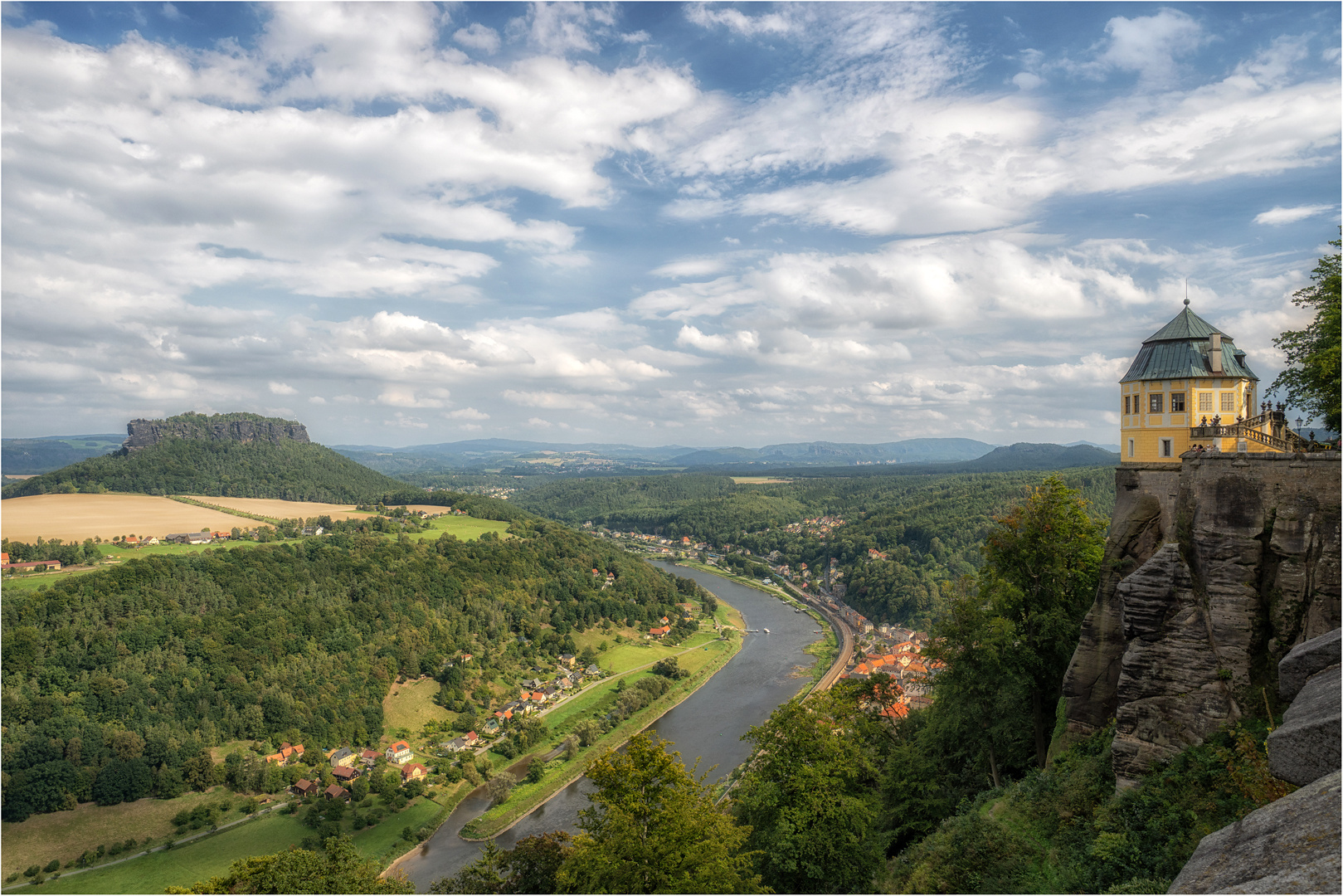 Auf der Festung Königstein 