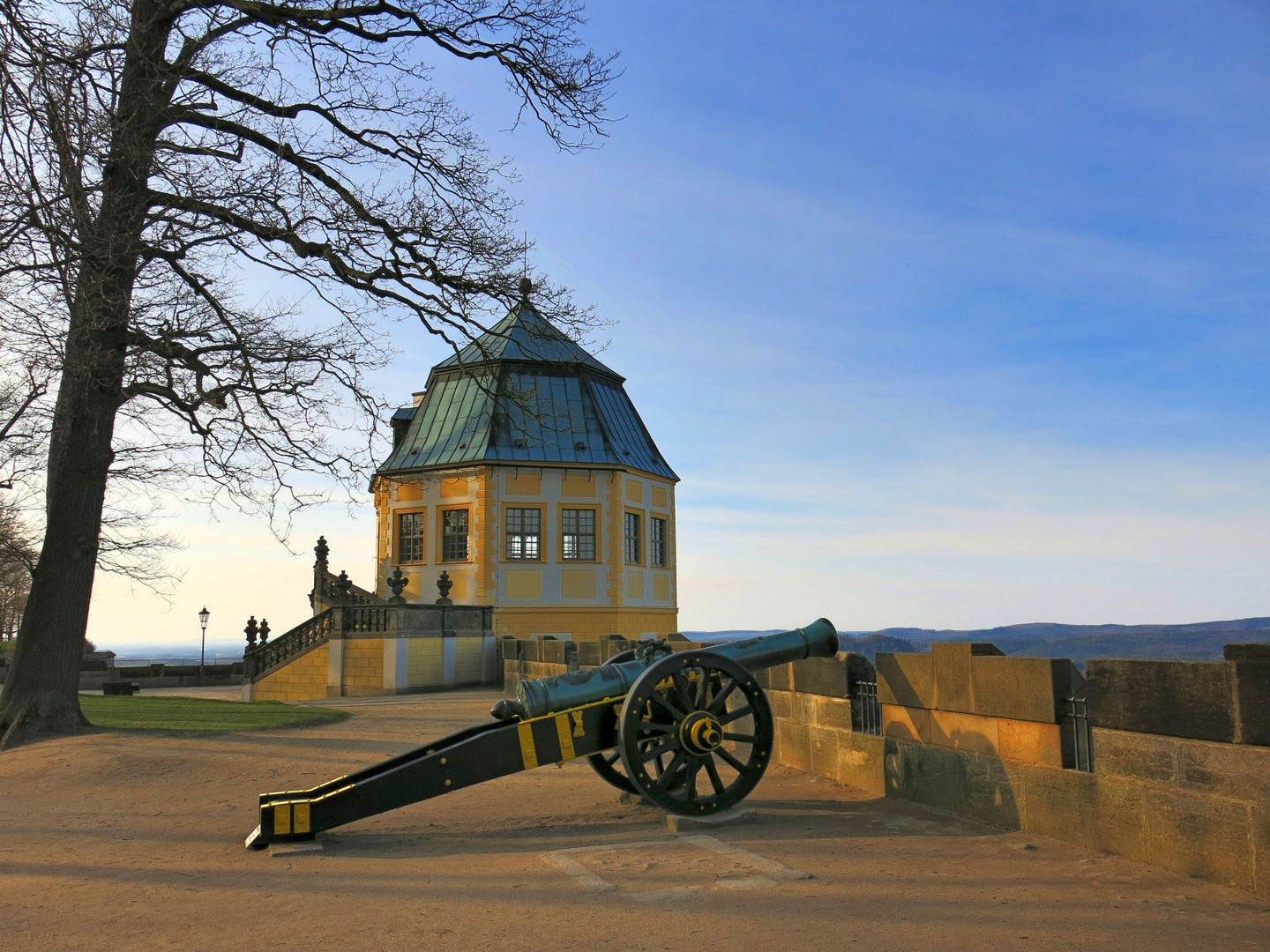 Auf der Festung Königstein...