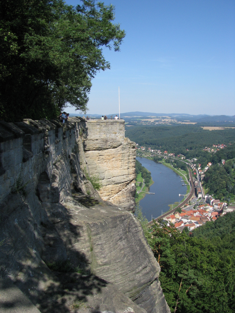 Auf der Festung Königstein