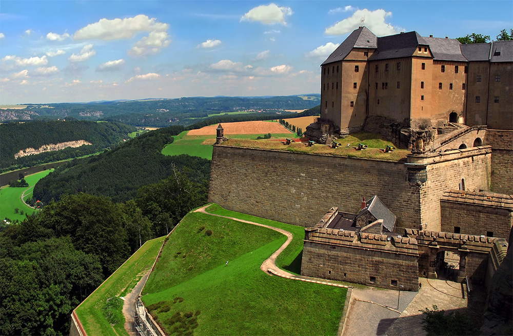 Auf der Festung Königstein