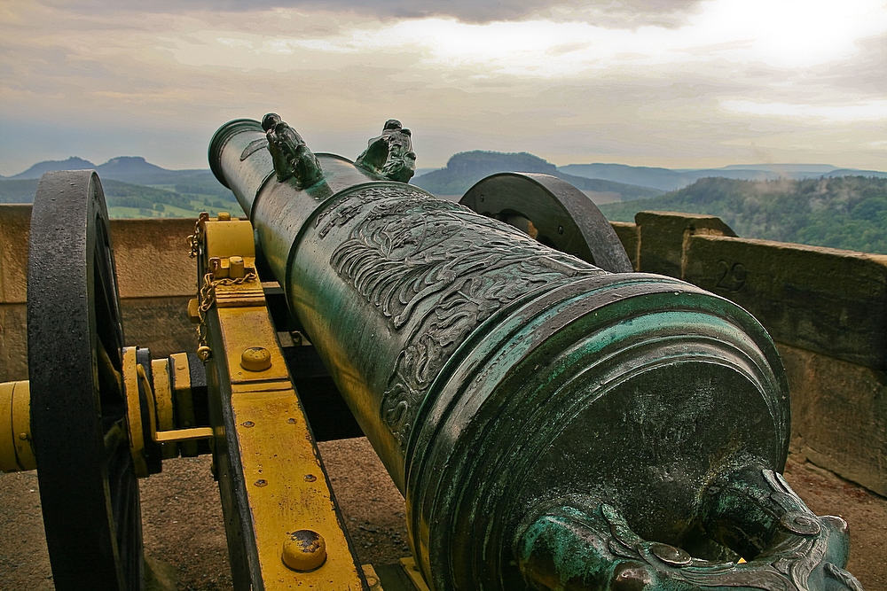 Auf der Festung Königstein...