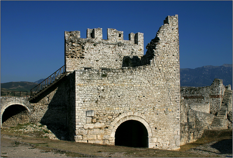 auf der festung von berat