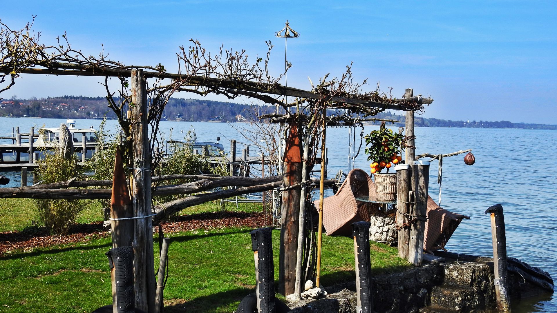 Auf der Fraueninsel im Chiemsee 15 Foto & Bild deutschland, europe