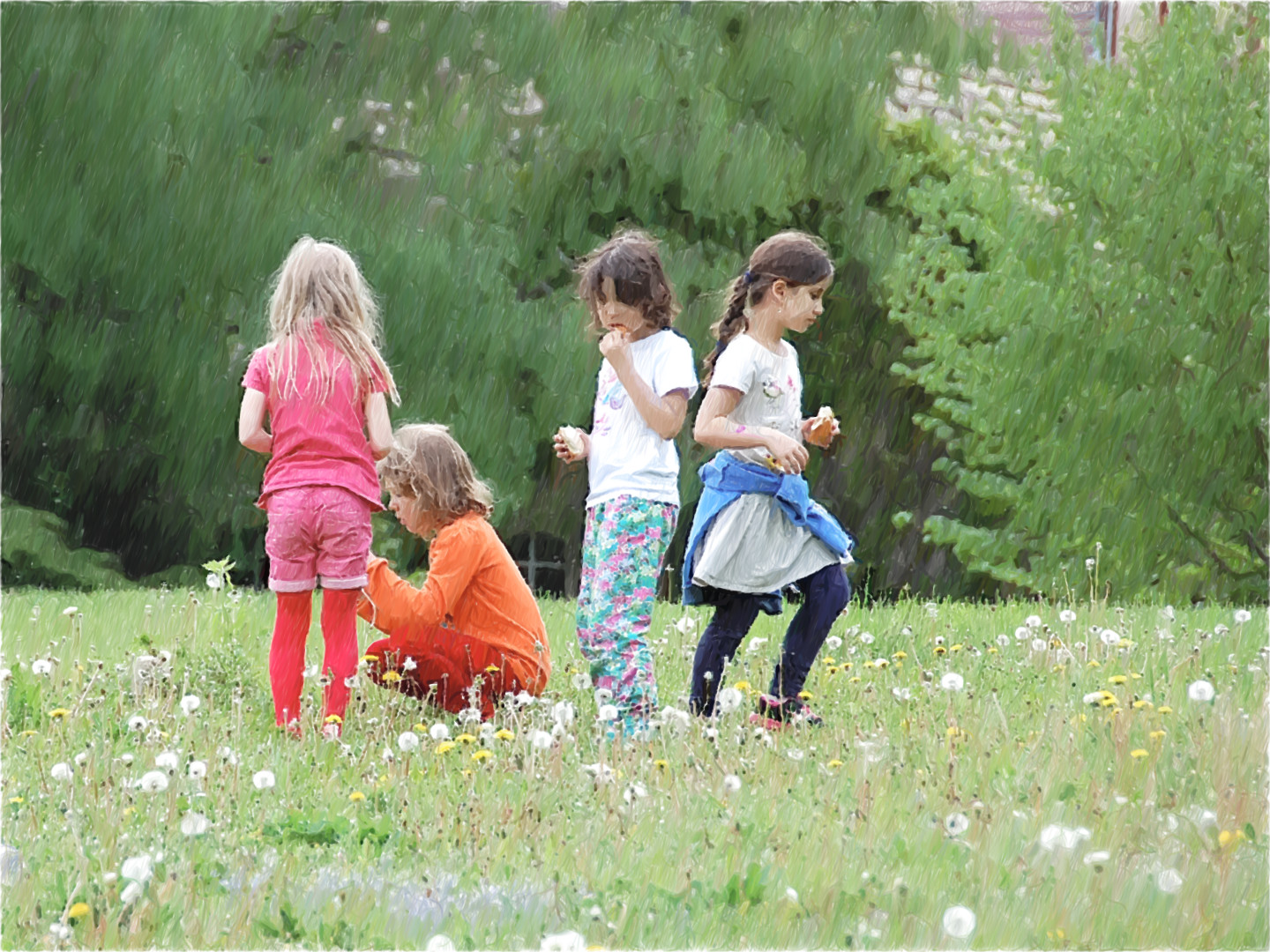 auf der Frühlingswiese