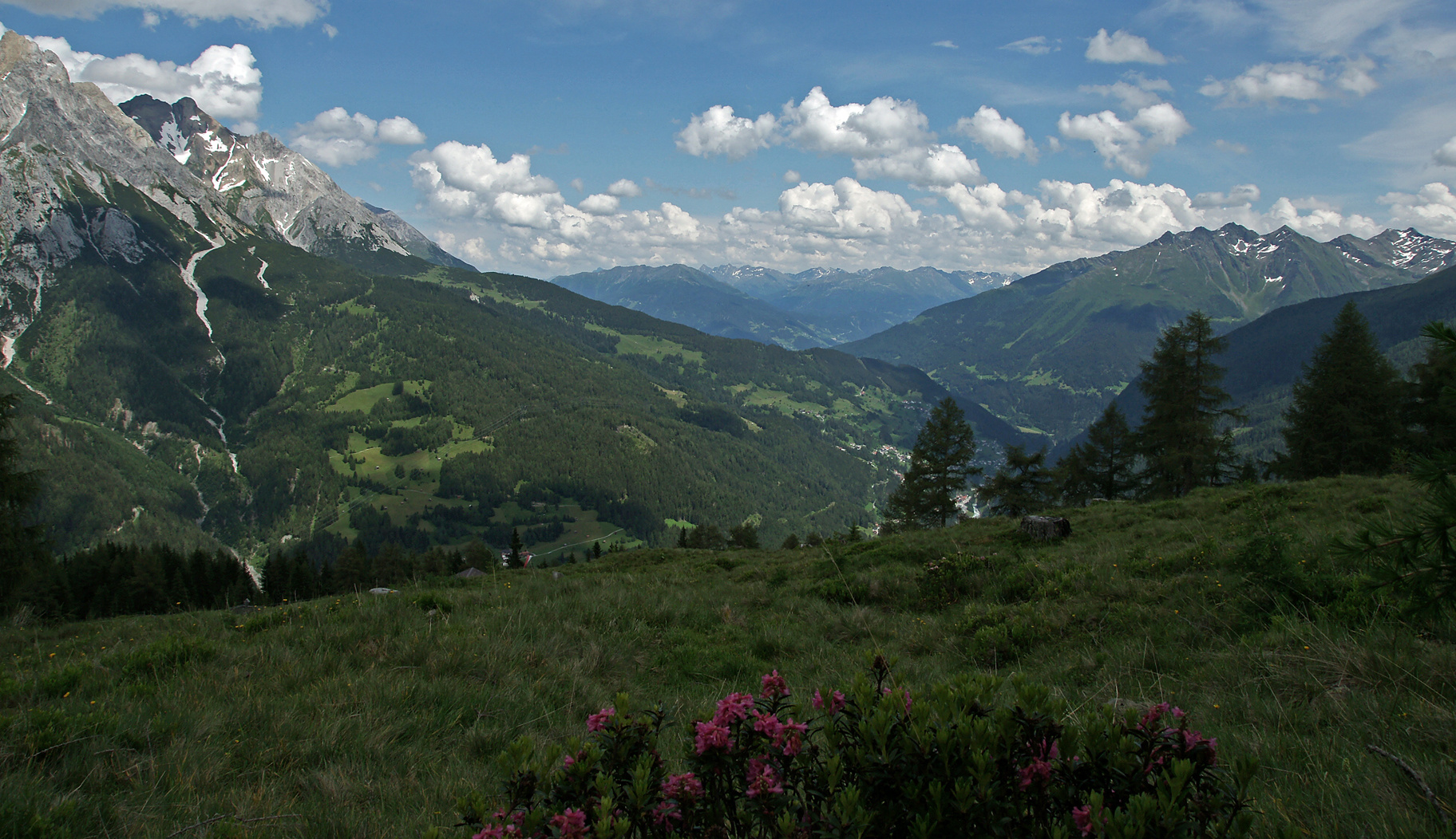 auf der Ganatsch-Alm....