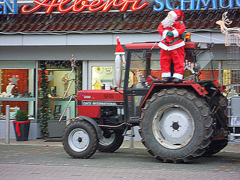 Auf der gegenüberliegenden Straßenseite......