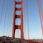 Auf der Golden Gate Bridge