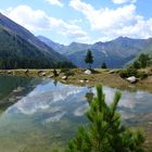 Auf der Grieralm mit Blick Richtung Hinter Tux