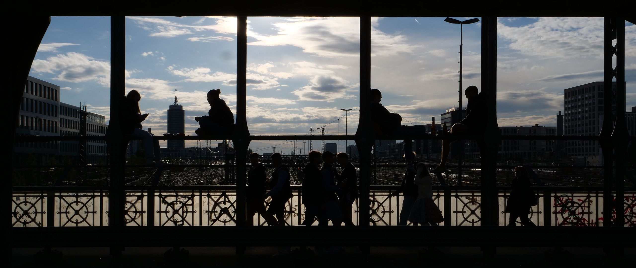 Auf der Hackerbrücke