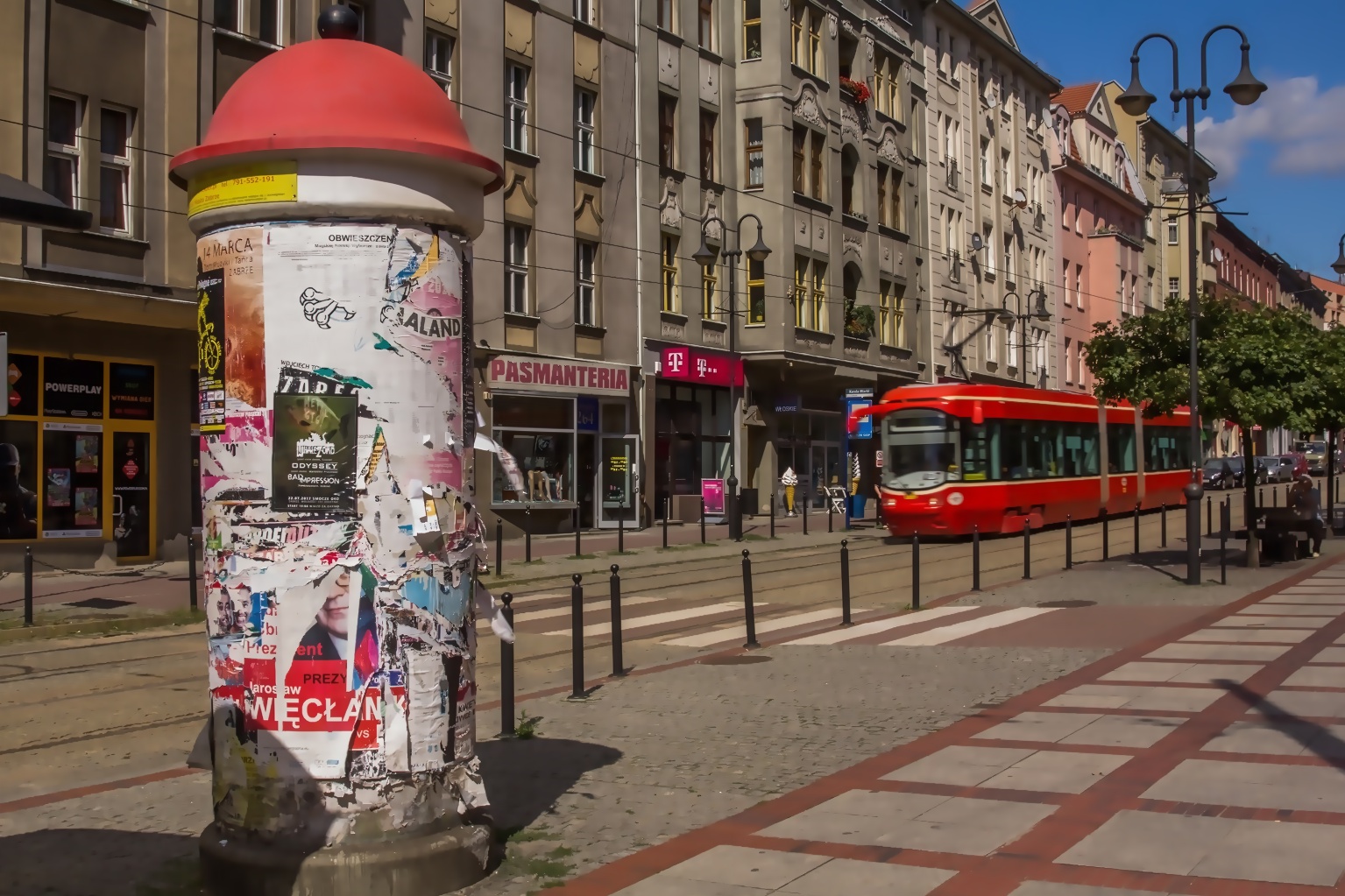 Auf der Hauptstraße