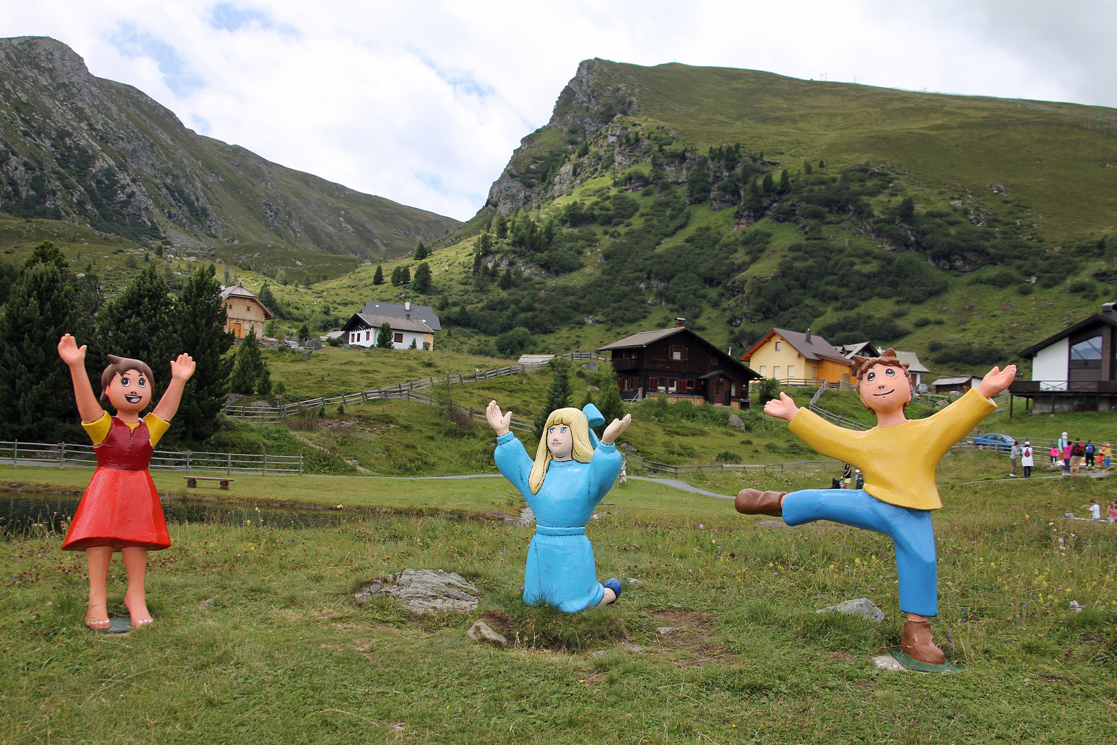 Auf der Heidi Alm