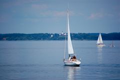 Auf der "Heimfahrt" von der Fraueninsel …