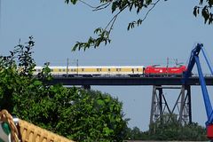 auf der hohen Brücke