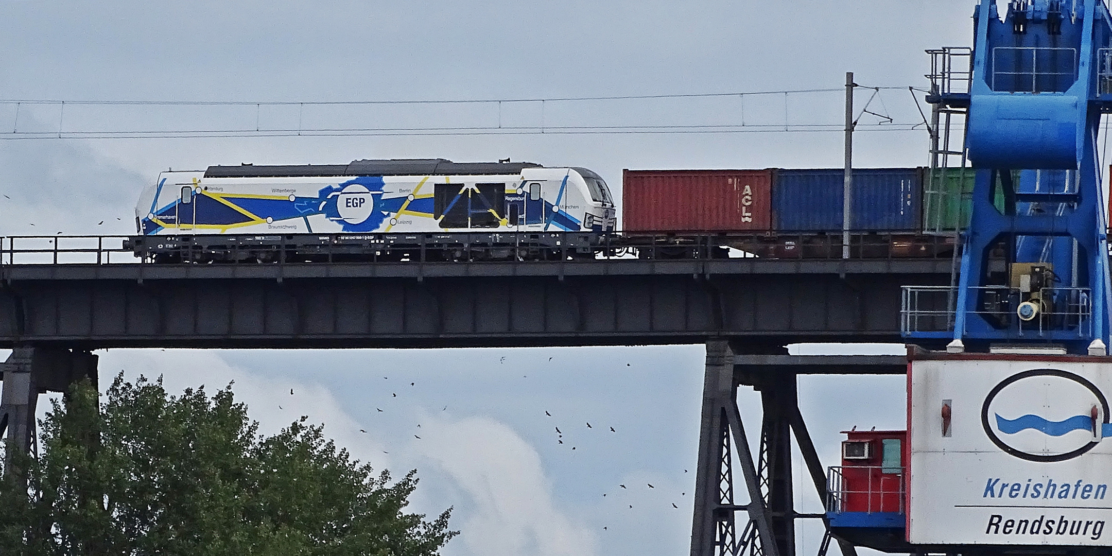 auf der hohen Brücke 