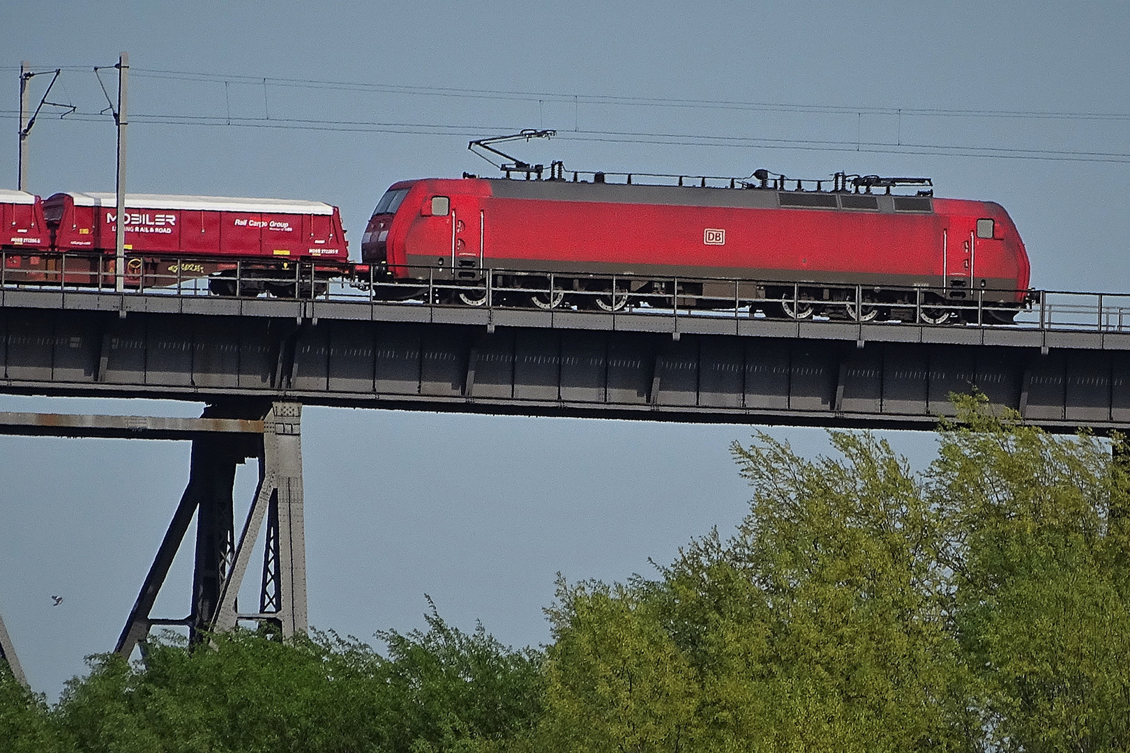 auf der hohen Brücke