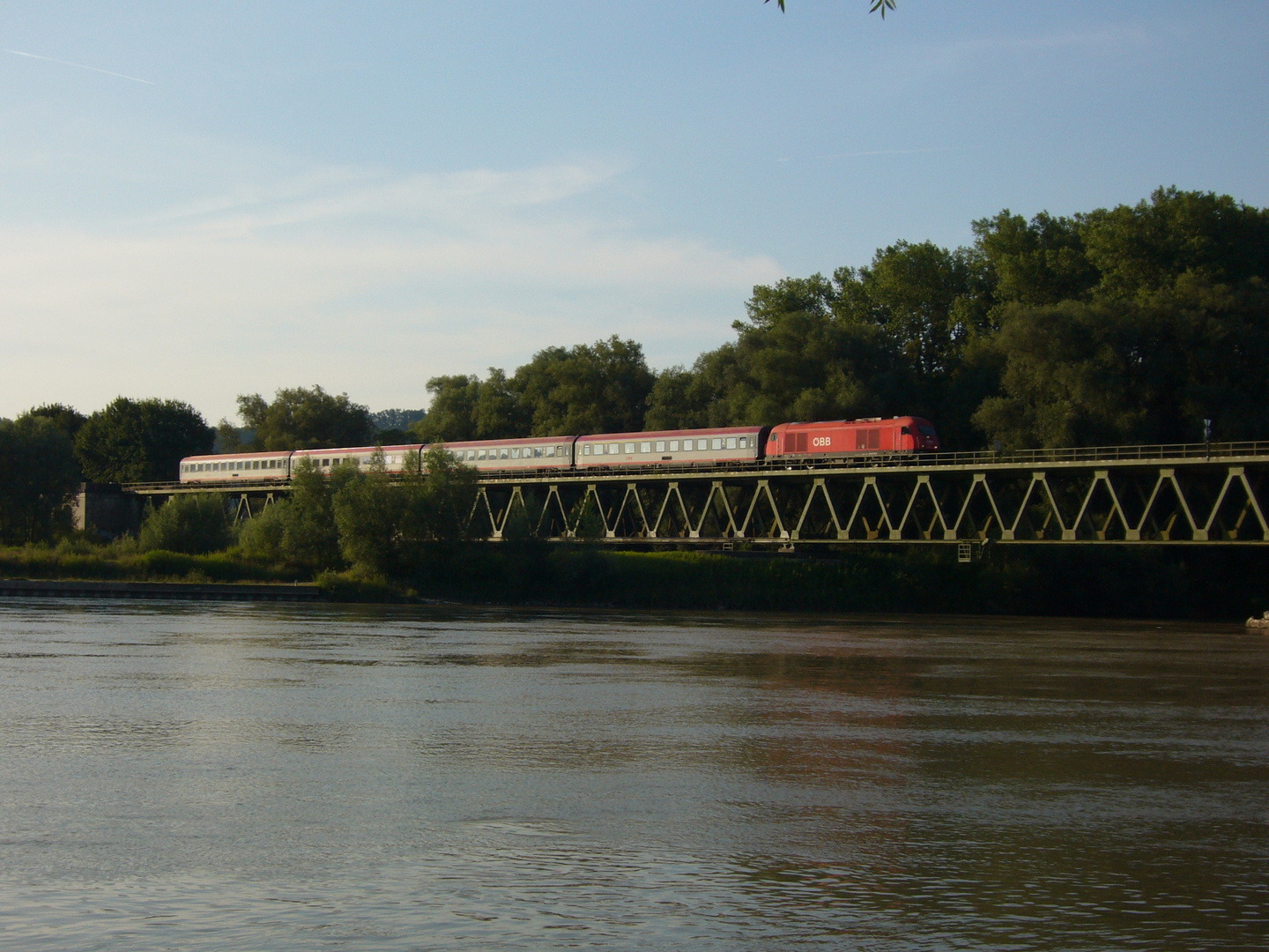 Auf der Innbrücke...