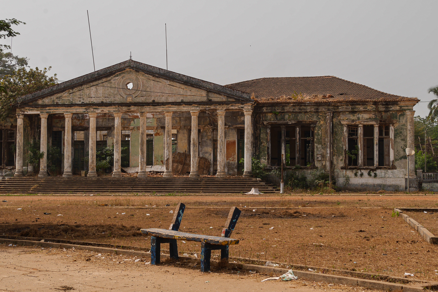 Auf der Insel Bolama im Bissago-Archipel (Guinea Bissau )