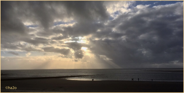 Auf der Insel Borkum (Nordsee)