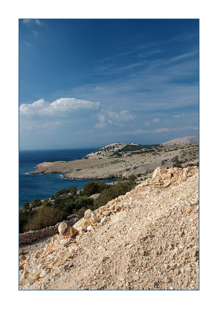 auf der Insel Krk...in der Nähe von Stara Baska