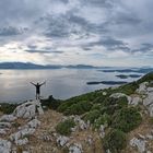 Auf der Insel Lefkada, Berg Skorpios Richtung Osten