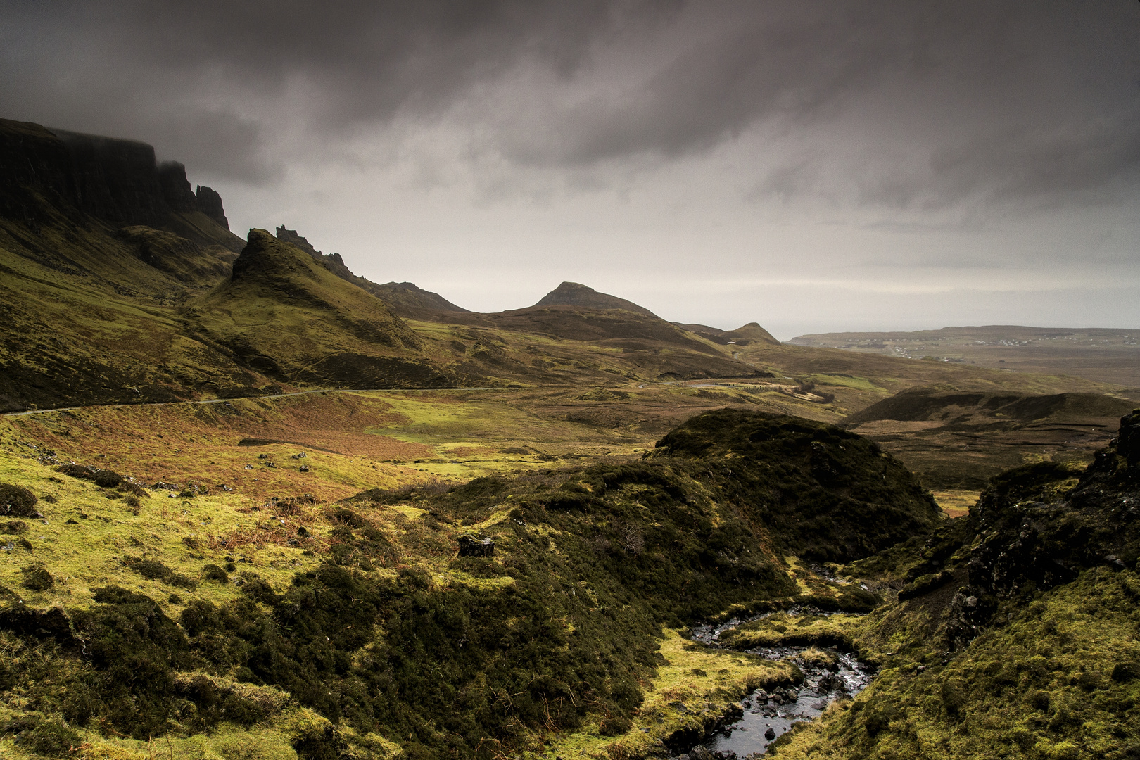 ... auf der Insel Skye ...