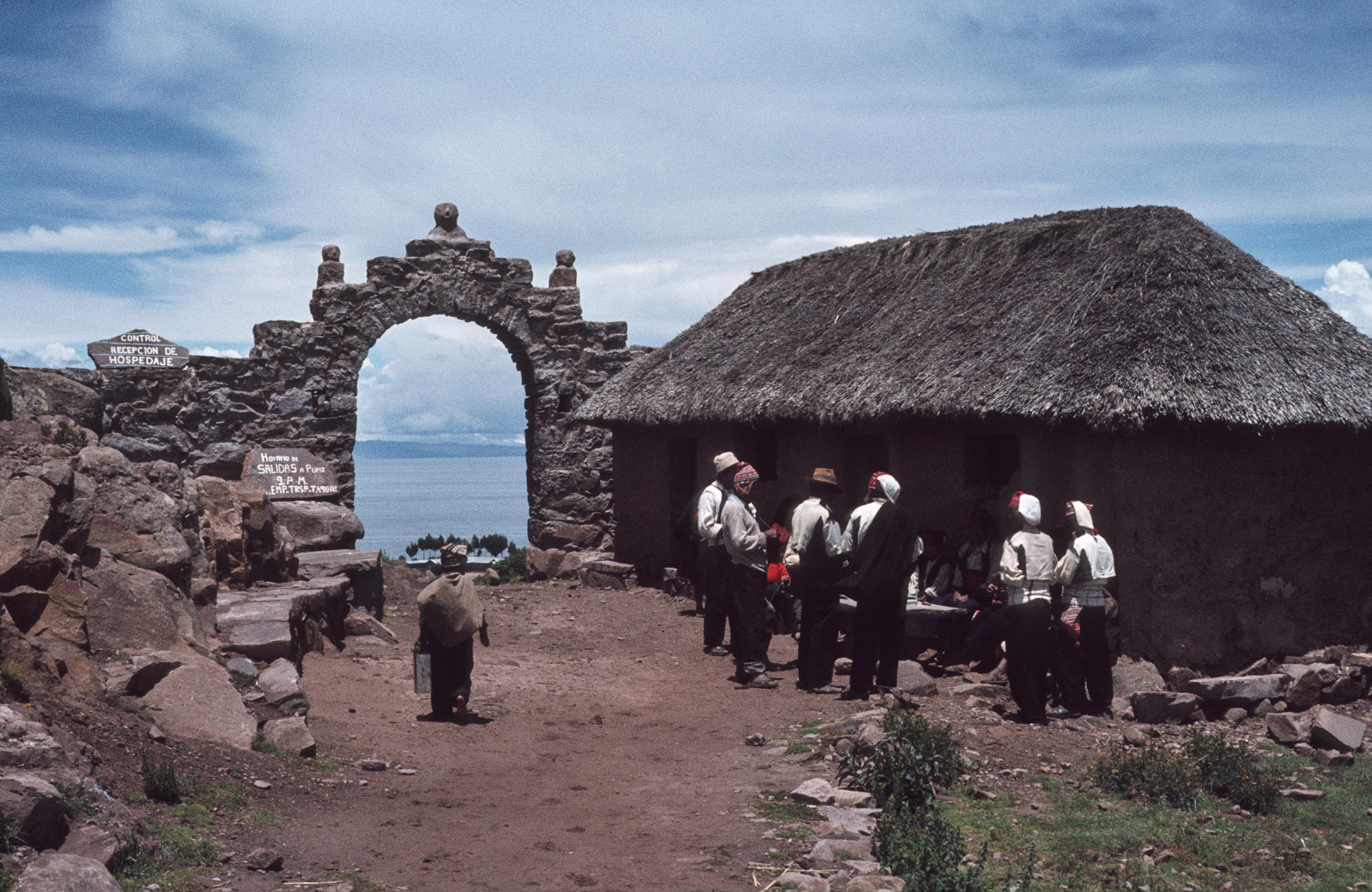  Auf der Insel Taquile