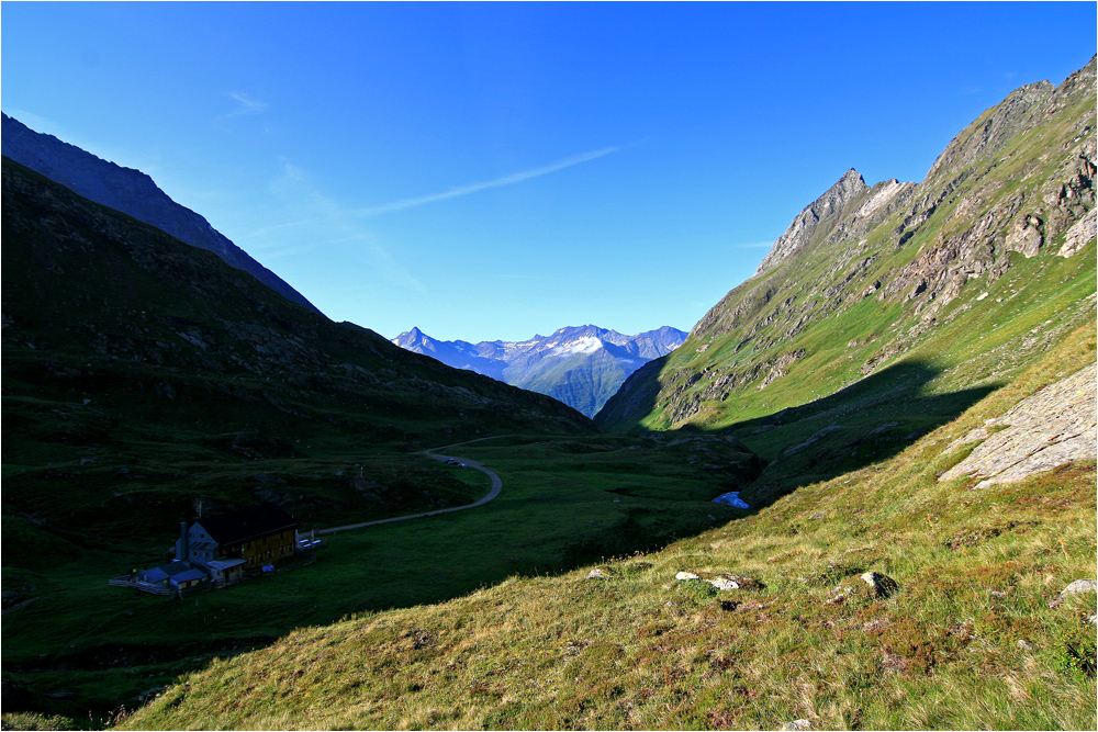 auf der Johannishütte ist noch Nacht....