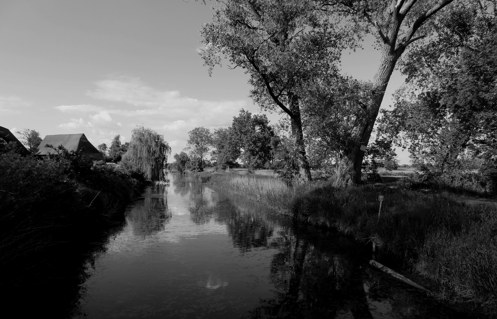 auf der Kanal Brücke ... 