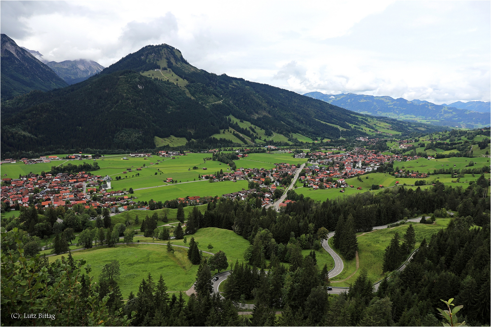 Auf der Kanzel am Jochpass