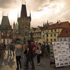 Auf der Karlsbrücke