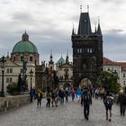 Auf der Karlsbrücke