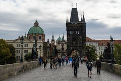 Auf der Karlsbrücke