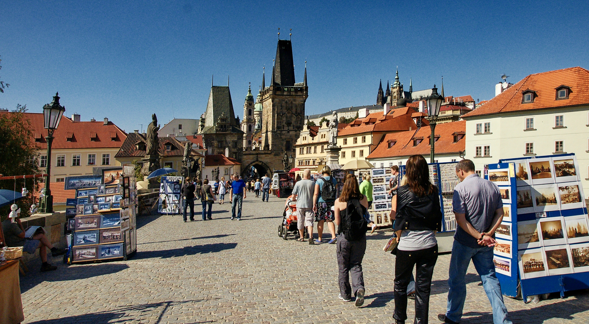 Auf der Karlsbrücke (Karluv most)